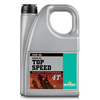 Motoreļļa Motorex Top Speed 4T 15W50 - 4 L (TOPSP4T15W50-4L)