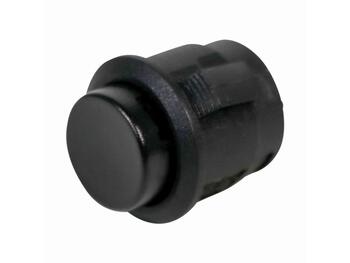 Piespiežams melns slēdzis 12V 20A ⌀15mm, 2gb. (0810684-2)