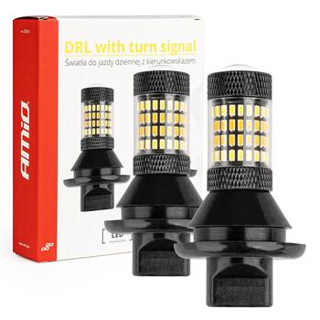 DRL ar pagrieziena signālu 2in1 (02451)