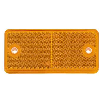 Oranžs kantains atstarotājs ar skrūvju vietu. 10gb. (081341-10gb.)