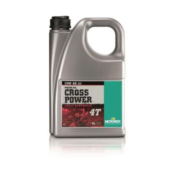 Motoreļļa Motorex Cross Power 4T 10W60 - 4 L (CROSSPOW4T10W60-4L)