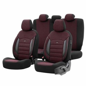 Auto sēdekļu pārvalku komplekts OTOM SPORT PLUS 103 BURGUNDY NZ (OT78482m)