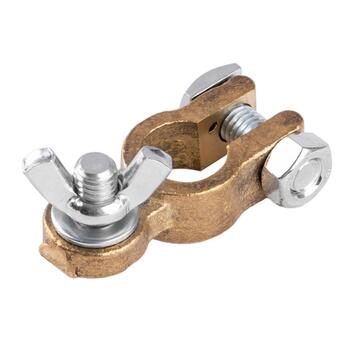 Misiņa akumulatora klemme Brass battery terminal 600AMP PLUS (01660MOT)