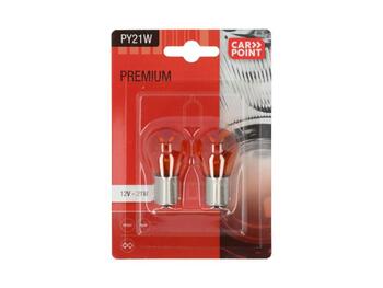Carpoint Premium automātiskās spuldzes 12V PY21W 2 kontakti (0760103)