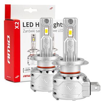 LED Auto spuldzes Headlights X2 Series H7/H18 AMiO-02973 (02973)