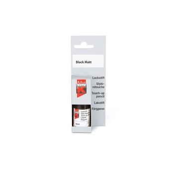 Auto-K 1K Autokrāsas zīmulis ar otu - Melns matēts tonis Touch-up pencil 9ml (433021)