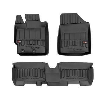 Gumijas paklāju komplekts 3D FROGUM TOYOTA YARIS II 2005-2011 (09-3D408401)