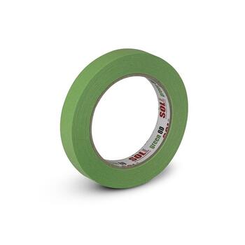 SOLL GREEN 80 - Maskēšanas līmlente, zaļa 80°C 18mm x 50m (SOLG1850)
