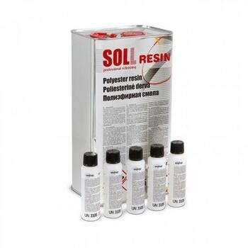 SOLL RESIN Poliestera sveķi 5l (SG7 500)