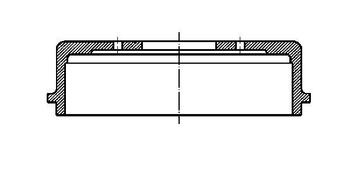 METELLI 18-0359 Bremžu trumulis, VW Caddy II (18-0359)