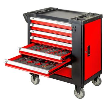 Galds ar instrumentiem 258-priekšmeti, 840x460x870mm AMIO-04892 (04892)