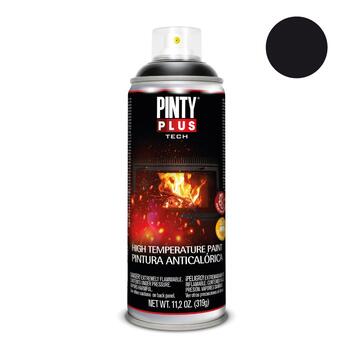 Karstumizturīga melna aerosola krāsa 400ml PintyPlus Tech. (A104)