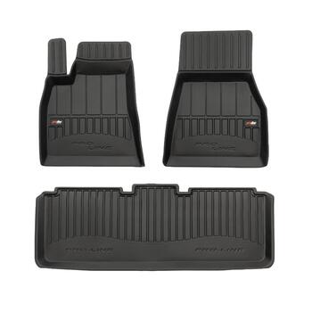 Gumijas paklāju komplekts 3D FROGUM TESLA MODEL S no 2012-... (09-3D408623)
