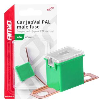 Drošinātājs Car JapVal PAL male fuses 48mm 40A AMIO-03419 (03419)