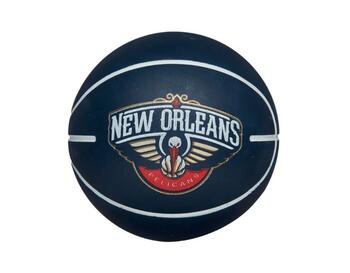 WILSON BASKETBALL DRIBBLER bumba NBA NEW ORLEANS PELICANS (WTB1100PDQNO)