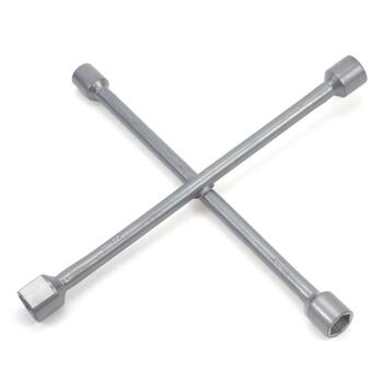 Krusteniskā riteņu atslēga 4-Way Cross Wrench type 17-19-21-23 mm CWW-02 (01391)