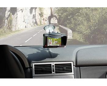 Auto telefona vai navigācijas saules sargs CARPOINT (0510042)