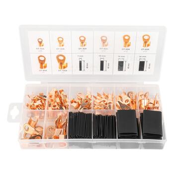 Savienotāju un termo caurulīšu komplekts AMIO-03984 (03984)