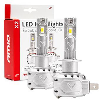 LED Auto spuldzes Headlights X2 Series H1 AMiO-02970 (02970)