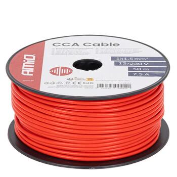 CCA Vads 1x1.5mm2 50m 7.5A 12/230V AMIO-04452 (04452)