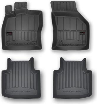 Gumijas paklāju komplekts 3D FROGUM SKODA SUPERB III 2015-2023 (09-3D407046)