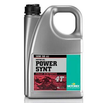 Motoreļļa Motorex Power Synt 4T 10W50 - 4 L (POWSYNT4T10W50-4L)