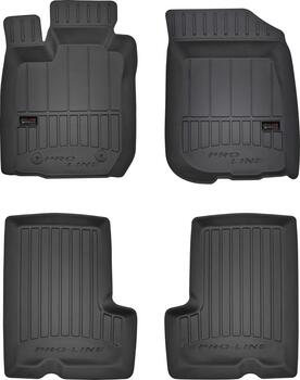 Gumijas paklāju komplekts 3D FROGUM DACIA DUSTER I 2010-2013 (09-3D407152)