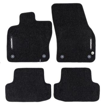 Tekstila paklāju komplekts VOLKSWAGEN T-ROC NUO 2017-; SKODA KAROQ NUO 2017-...; SEAT ATECA NUO 2016-... (09-HR466074)