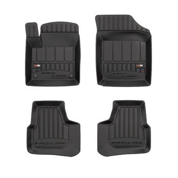Gumijas paklāju komplekts 3D FROGUM SEAT MII 2011-2019; SKODA CITIGO no 2011; VW UP! no 2011 (09-3D407176)