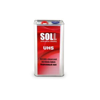 SOLL UHS 2K Akrila caurspīdīga laka, 5l (C UHS 500)