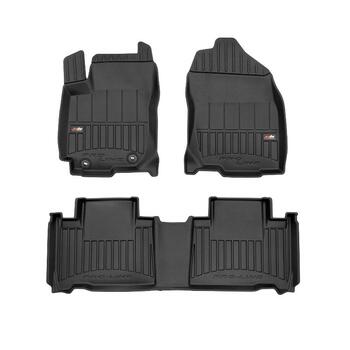 Gumijas paklāju komplekts 3D FROGUM TOYOTA RAV4 IV HYBRID 2015-2019 (09-3D425743)