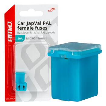 Auto JapVal PAL ligzdas drošinātāji 20A AMIO-03451 (03451)