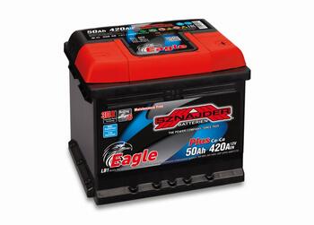 Auto akumulators 12 V / 50 AH / 420 A EN SZNAJDER EAGLE CALCIUM PLUS (SZE50RL)