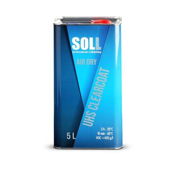 SOLL AIR DRY UHS Akrila caurspīdīga laka 5 l (C AD 500)
