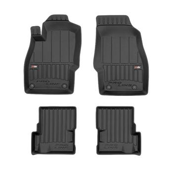 Gumijas paklāju komplekts 3D FROGUM OPEL ADAM HATCHBACK 2012-2019 (09-3D426825)