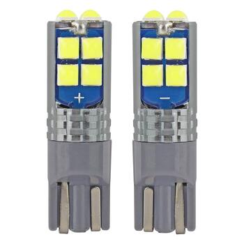 LED CANBUS 10SMD 3030 T10 W5W White 12V/24V (02447)