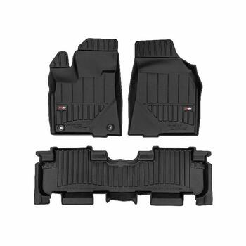 Gumijas paklāju komplekts 3D FROGUM TOYOTA HIGHLANDER II 2007-2013 (09-3D425637)