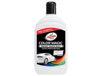 Turtle Wax Balta auto pulēšanas vasks Color Magic Bright White Wax 500ml (TW52712)