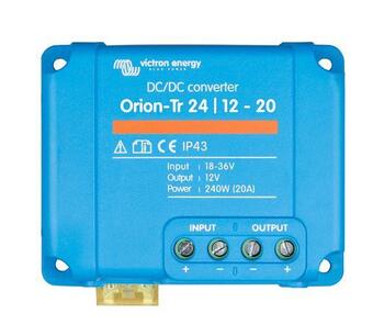 Sprieguma pārveidotājs reduktors 24V uz 12V 240W 20A Victron Energy (1702-87368)