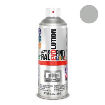 Akrila krāsa aerosolā alumīnija RAL 9006 Evolution PintyPlus 400ml (9006EV)