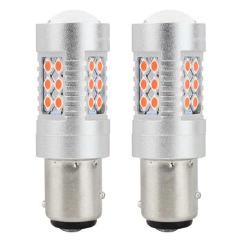 LED CANBUS 3030 24SMD 1157 BAY15D PR21/5W Red 12V/24V (02579)
