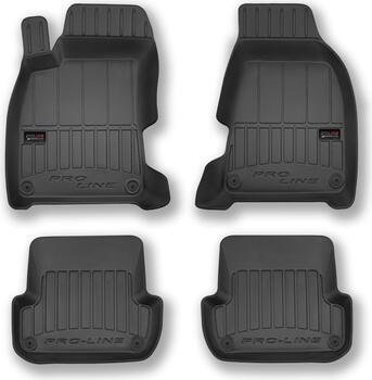 Gumijas paklāju komplekts 3D FROGUM AUDI A4 B7 2004-2008; AUDI S4 B7 2006-2008; AUDI RS4 QUATTRO 2006-2008; SEAT EXEO 2008-2013 (09-3D407084)