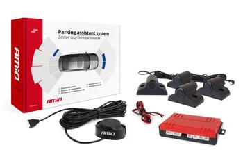 Auto parkošanās sensors4 Buzzer black TRUCK 19mm (02278)