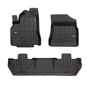 Gumijas paklāju komplekts 3D FROGUM PEUGEOT PARTNER II 2008-2018; CITROEN BERLINGO II 2008-2018 (09-3D407251)