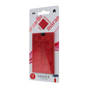 Auto gaisa atsvaidzinātājs VINOVE SCENTED CARD MARANELLO (V11286/V18-16)