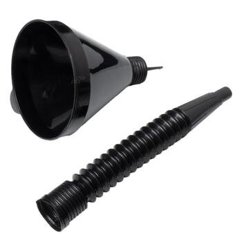 Piltuve fuel- straight 2-parts black (02005)