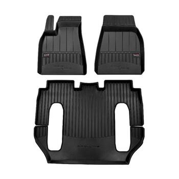 Gumijas paklāju komplekts 3D FROGUM TESLA MODEL X no 2015-... (09-3D408630)