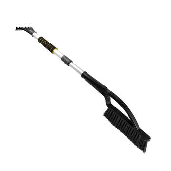 Sniega birste ar skrāpi teleskopiska NICE TOUCH SLIM 90/118 cm (T9873)