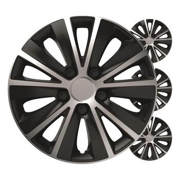 Dekoratīvas disku uzlikas 4gb Rapide black  silver 15