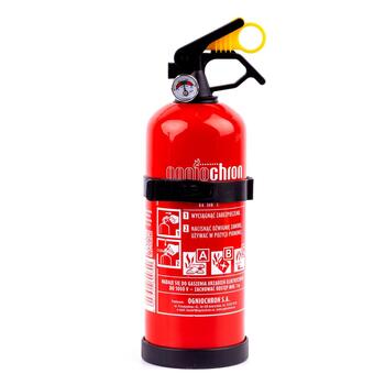 Ugunsdzēšamais aparāts ABC ar manometru 1kg OGNIOCHRON (OG60179m)